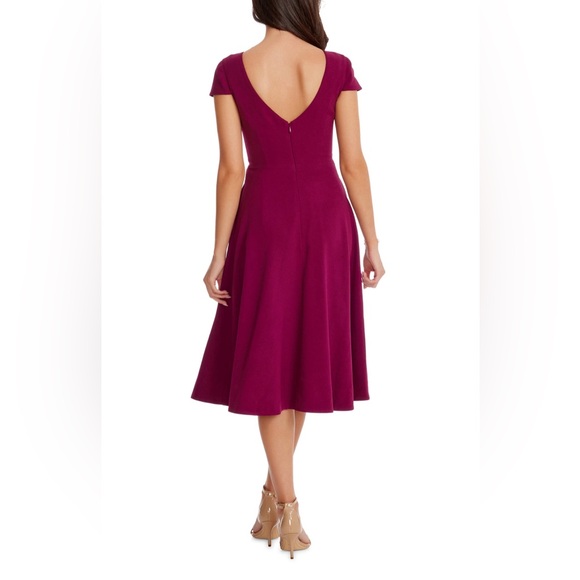 Dress the Population Livia Fit & Flare Dress - Picture 4 of 4